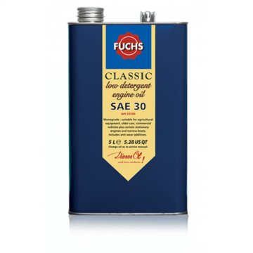 Fuchs Classic Low Detergent SAE 30 Engine Oil - 5L Tin CLASSIC-SAE-30-5L