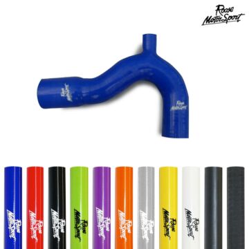 Ford Escort S2 RS Turbo Crossover Hose with Dump Valve Fitting (1986-1990) Roose Motorsport Single Silicone Hose