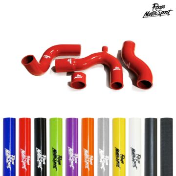Ford Escort S2 RS Turbo with Dump Valve Fitting (1986-1990) Roose Motorsport Boost Silicone Hose Kit