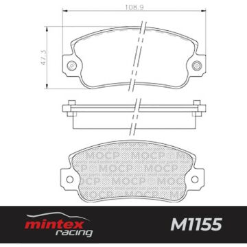 Mintex Racing MDB1218 M1155 High Performance Brake Pads