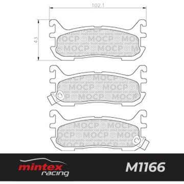 Mintex Racing MDB1705 M1166 High Performance Brake Pads