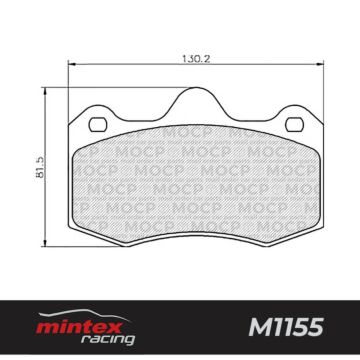 Mintex Racing MDB2207 M1155 High Performance Brake Pads