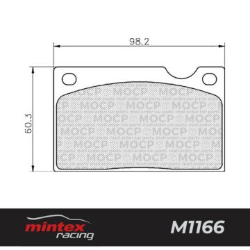 Mintex Racing MGB576 M1166 High Performance Brake Pads