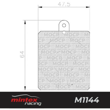 Mintex Racing MGB704 M1144 High Performance Brake Pads
