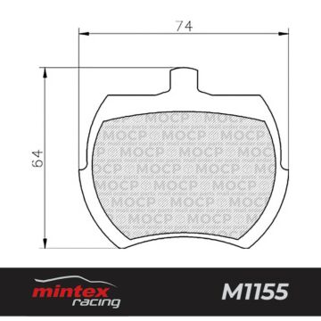 Mintex Racing MLB37 M1155 High Performance Brake Pads